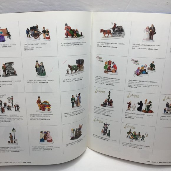 Department 56 2008 Catalog Magazine Village Classic Brands Halloween Christmas - Picture 7 of 12